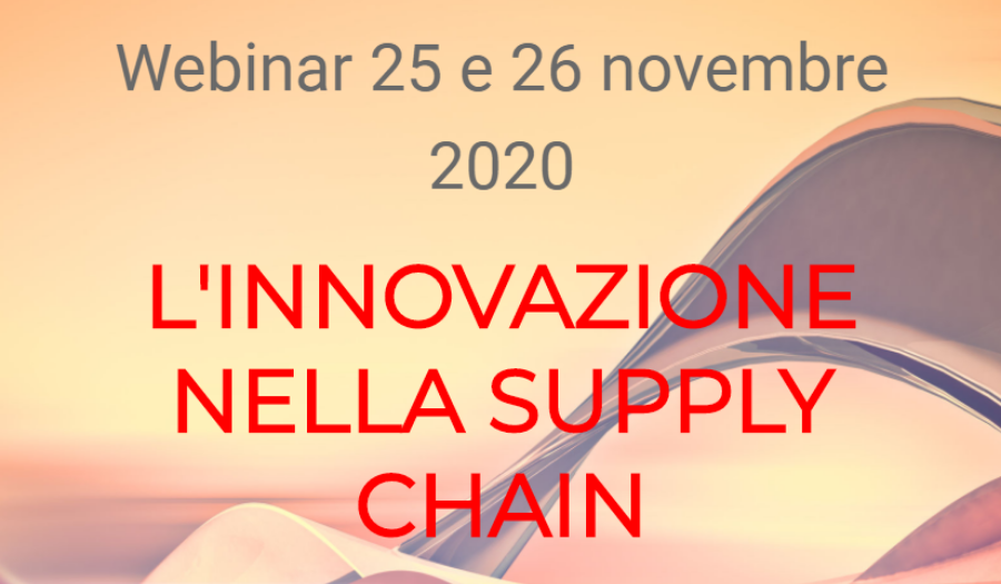 L’innovazione nella Supply Chain: il 25 novembre ci trovate in “trasferta”