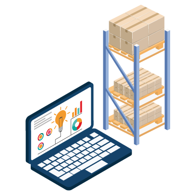 creazione di stoccaggio e picking specifici per il b2c