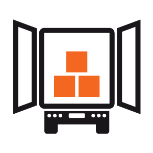 Visualizza gli spazi occupati nelle zone di carico per sapere quando i camion possono iniziare a caricare.
